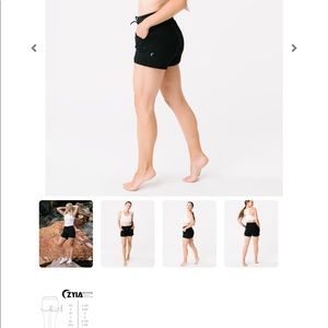 Zyia Black Canyon Shorts